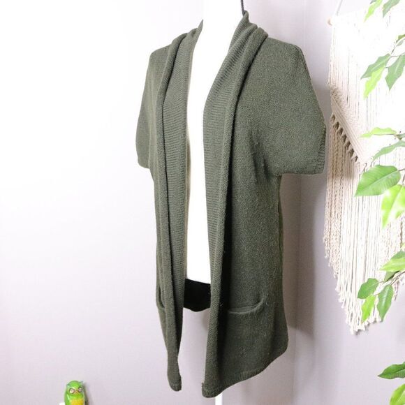 Vince | Open Front Wool Lama Cardigan - Picture 1 of 8